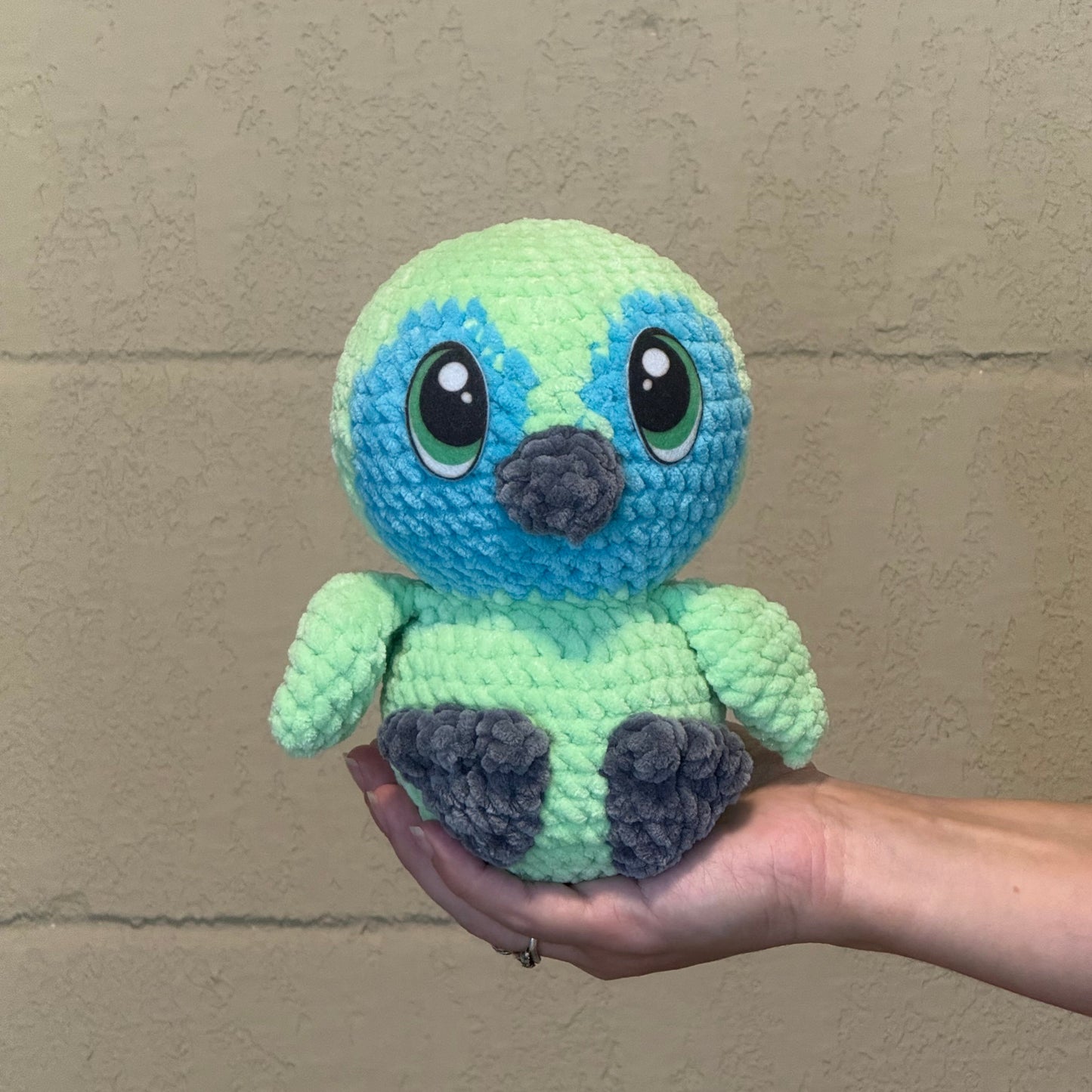 Bird Green and Blue