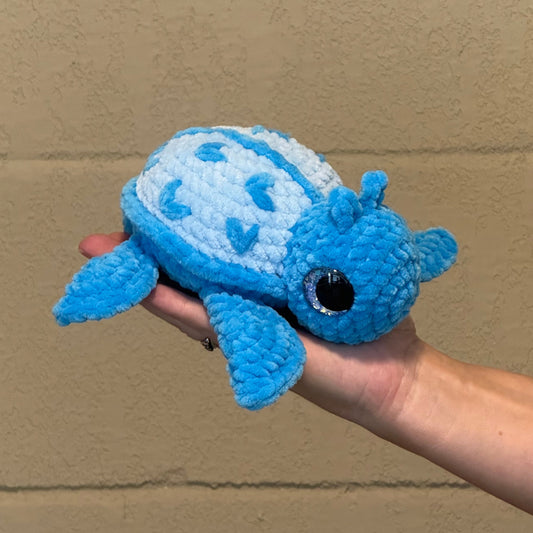 Love Bug Turtle Blue