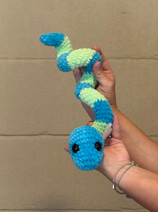 Snake Green and Blue